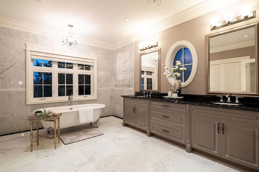 The Mansion in West Vancouver is a gorgeous custom built luxury home with exquisitely finished with high-end quality & details, now available for sale