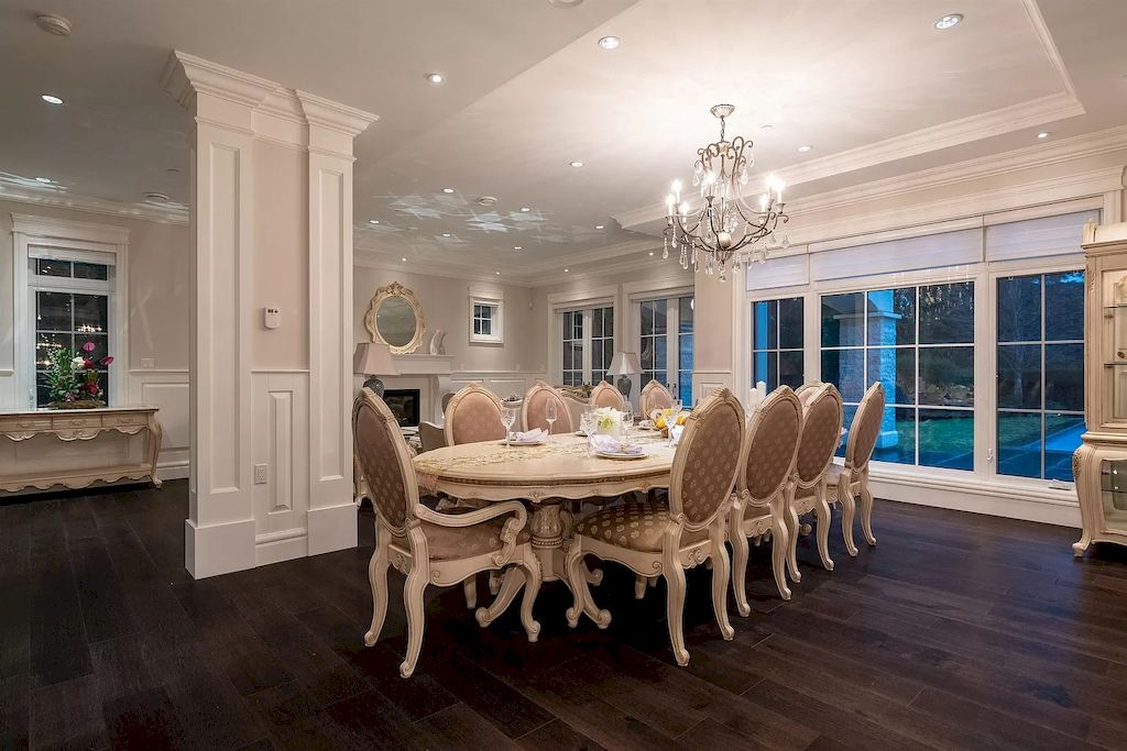 The Mansion in West Vancouver is a gorgeous custom built luxury home with exquisitely finished with high-end quality & details, now available for sale