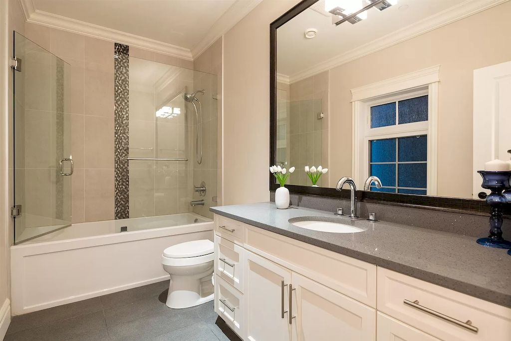 The Mansion in West Vancouver is a gorgeous custom built luxury home with exquisitely finished with high-end quality & details, now available for sale