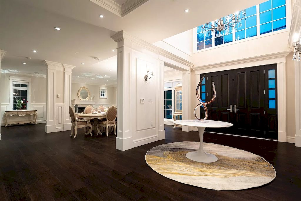 The Mansion in West Vancouver is a gorgeous custom built luxury home with exquisitely finished with high-end quality & details, now available for sale