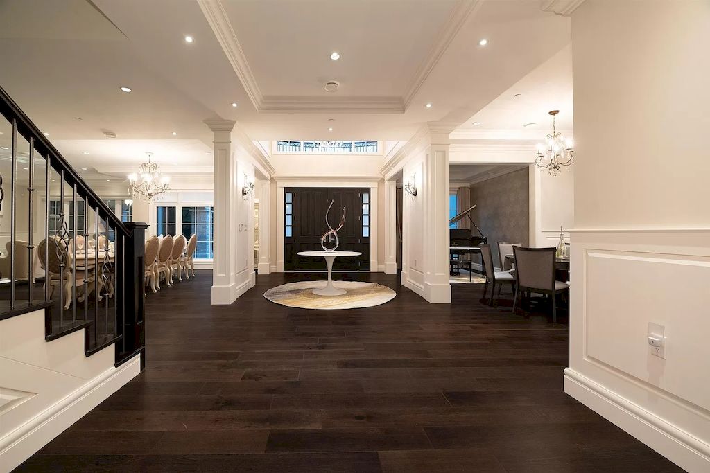 The Mansion in West Vancouver is a gorgeous custom built luxury home with exquisitely finished with high-end quality & details, now available for sale