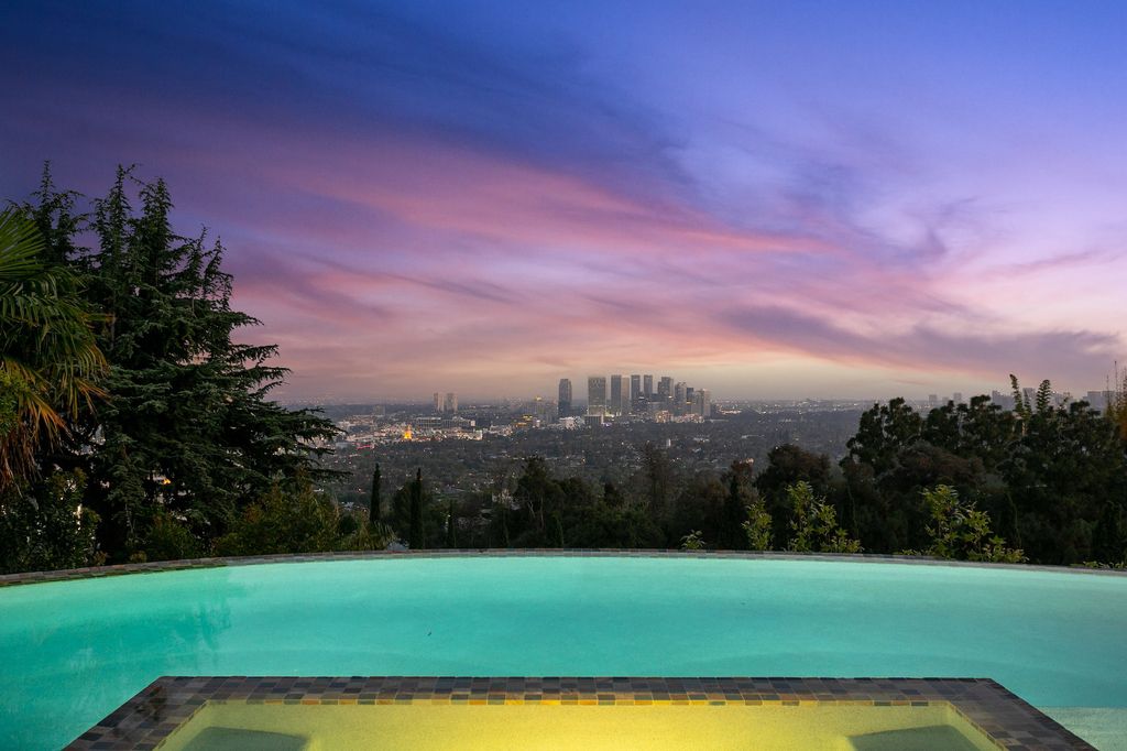 The Villa in Los Angeles is a newly built compound with separate guest house and pool bath perfect for for entertaining now available for sale. This home located at 9368 Flicker Way, Los Angeles, California