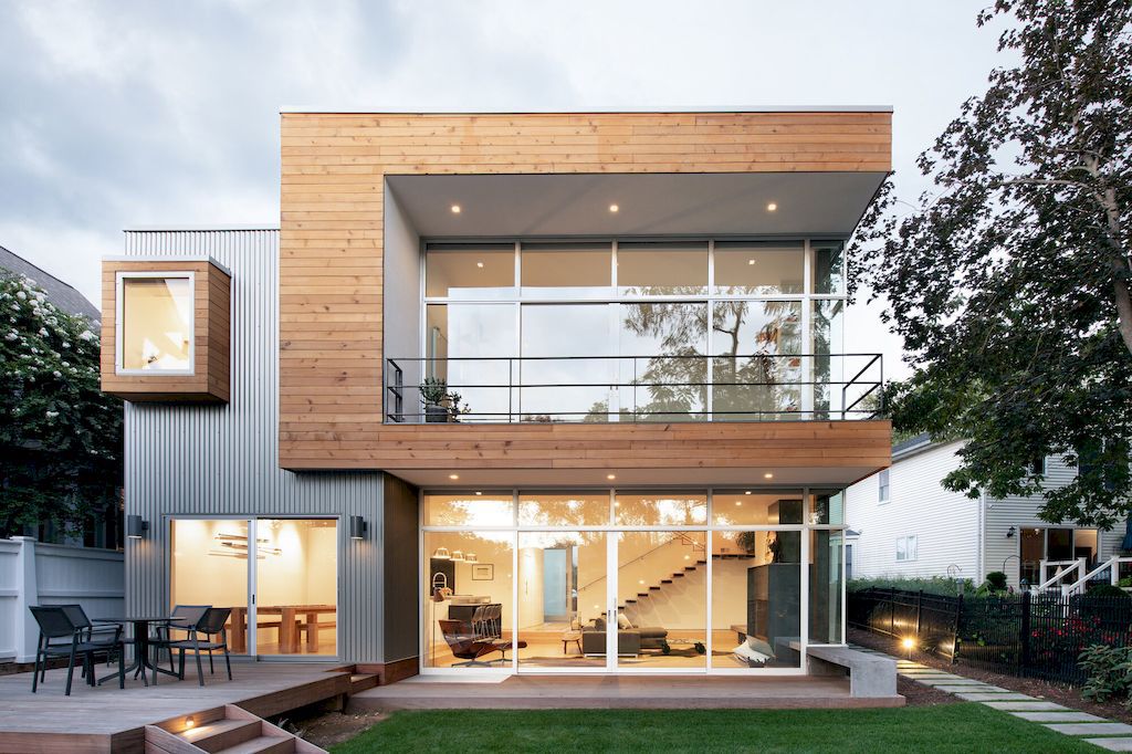 Spa creek house with harmony of private & public space by GriD Architects