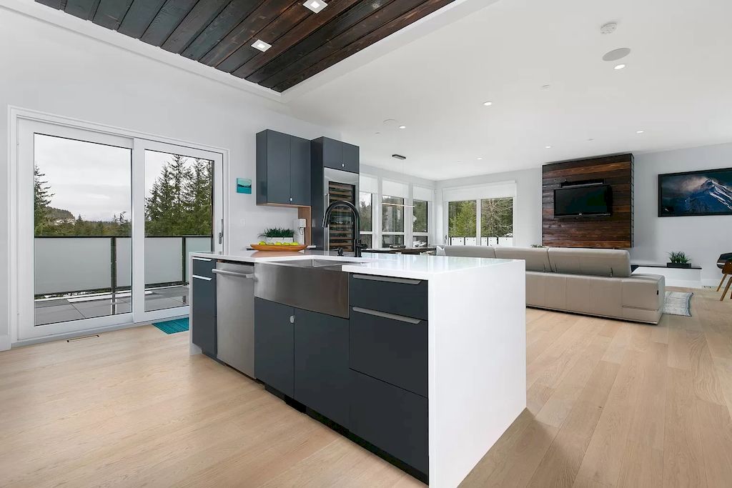 The House in Whistler has the bone structure, premium steel framing, makes for extra energy efficiency, incredible design options and healthy environment, now available for sale