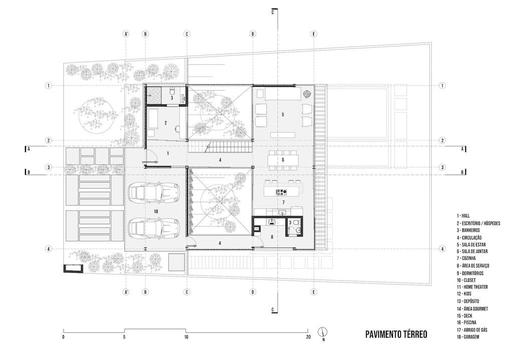 Stunning three storey project H House in Brazil by Sonne Muller Arquitetos 1