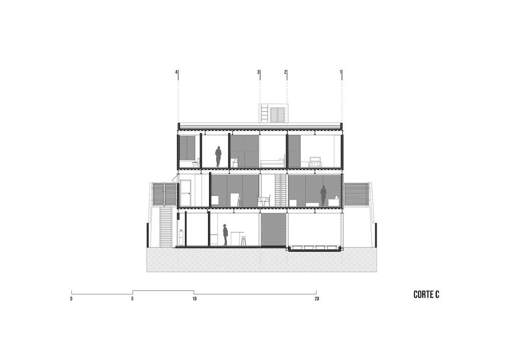 Stunning three storey project H House in Brazil by Sonne Muller Arquitetos 24