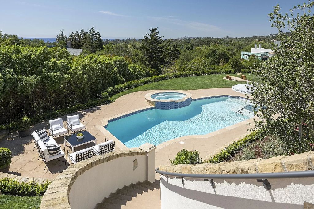 The Villa in Santa Barbara is a turnkey Ennisbrook estate successfully pairs traditional Mediterranean architecture with contemporary refinement now available for sale. This home located at 1885 Jelinda Dr, Santa Barbara, California