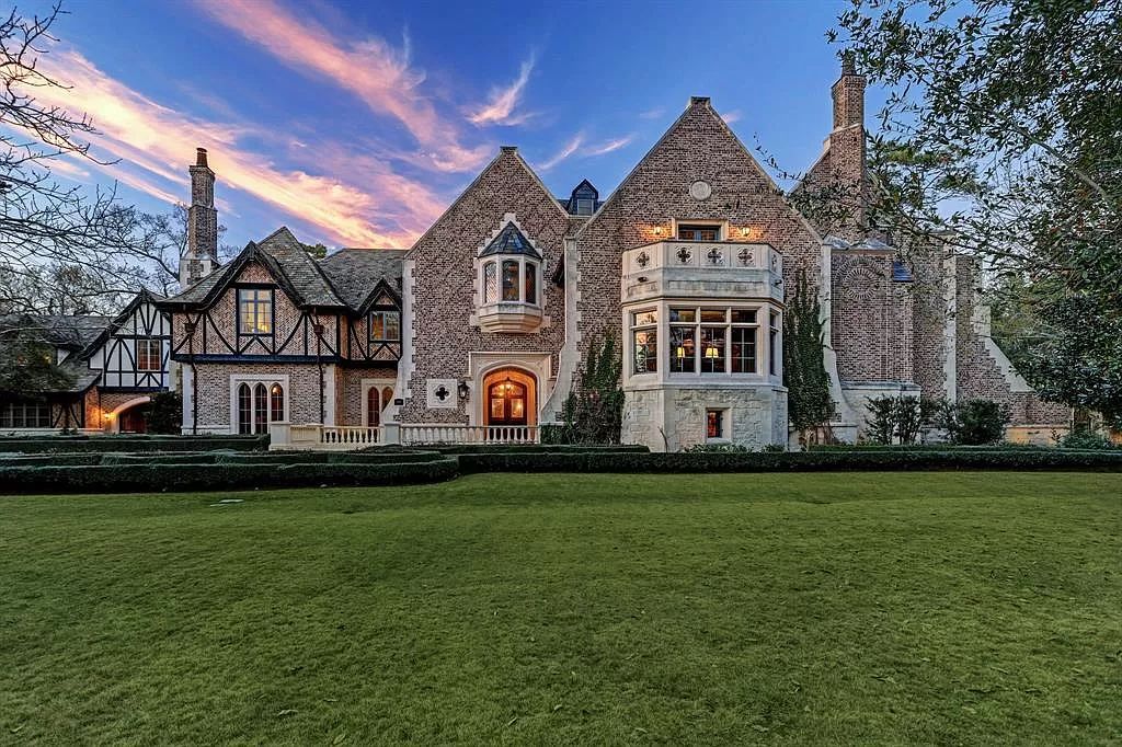 This 17900000 English Manor Estate in Houston was Built of Only The Finest Materials 1