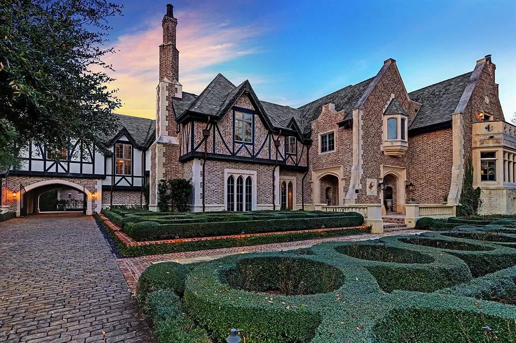 This 17900000 English Manor Estate in Houston was Built of Only The Finest Materials 10