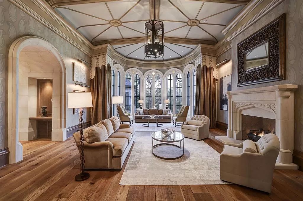 This 17900000 English Manor Estate in Houston was Built of Only The Finest Materials 11