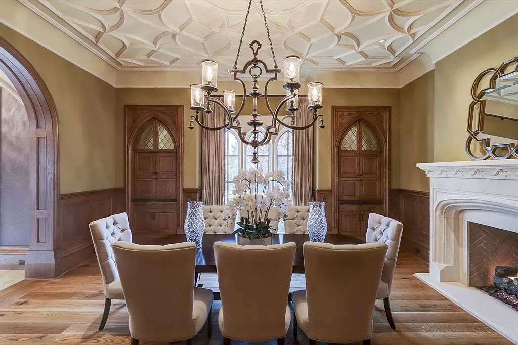 This 17900000 English Manor Estate in Houston was Built of Only The Finest Materials 19