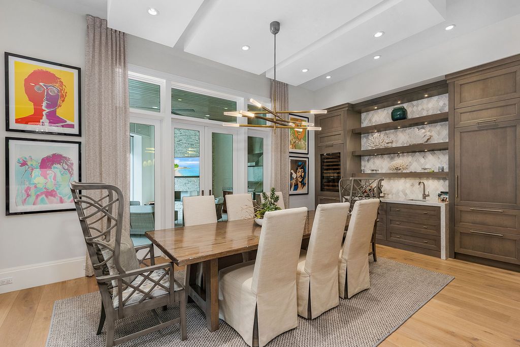 The Naples Home is a gem in Park Shore with top of the line features overlooking the spring-fed Devils Lake now available for sale. This home located at 4839 West Blvd, Naples, Florida
