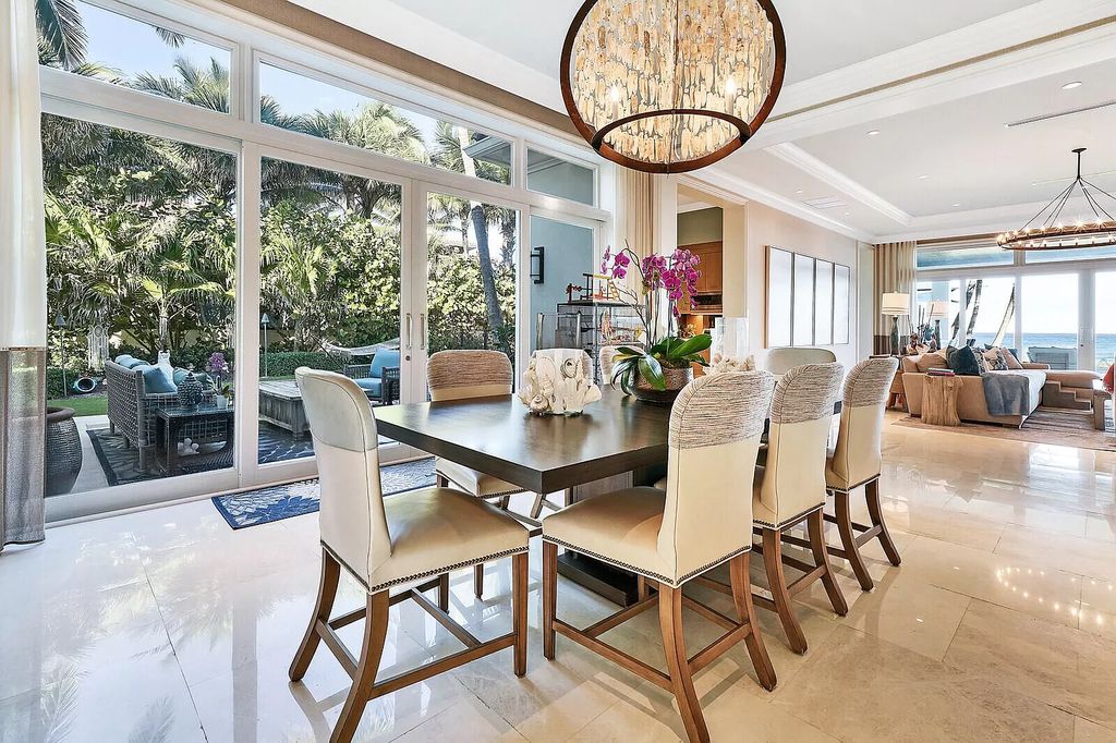 The Lake Worth Mansion is a contemporary South Florida ultra luxury waterfront real estate masterpiece boasting unparalleled resort inspired comforts now available for sale. This home located at 1400 S Ocean Blvd, Lake Worth, Florida