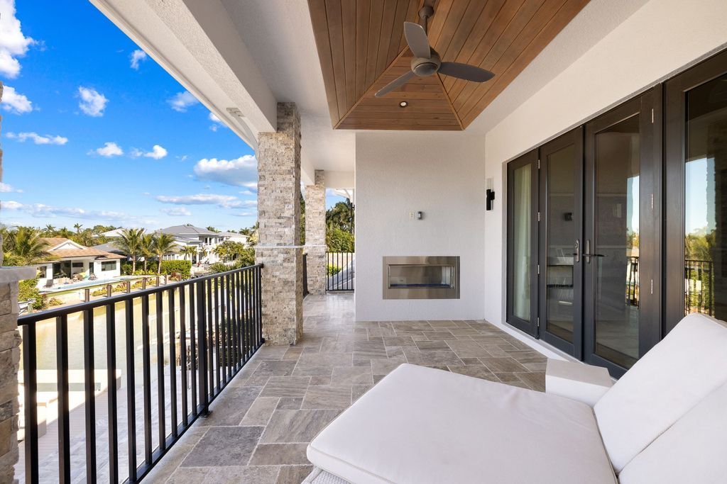 The Home in Naples is a sleek estate with a spacious interior and exquisite finishes on every surface now available for sale. This home located at 1275 Wahoo Ct, Naples, Florida