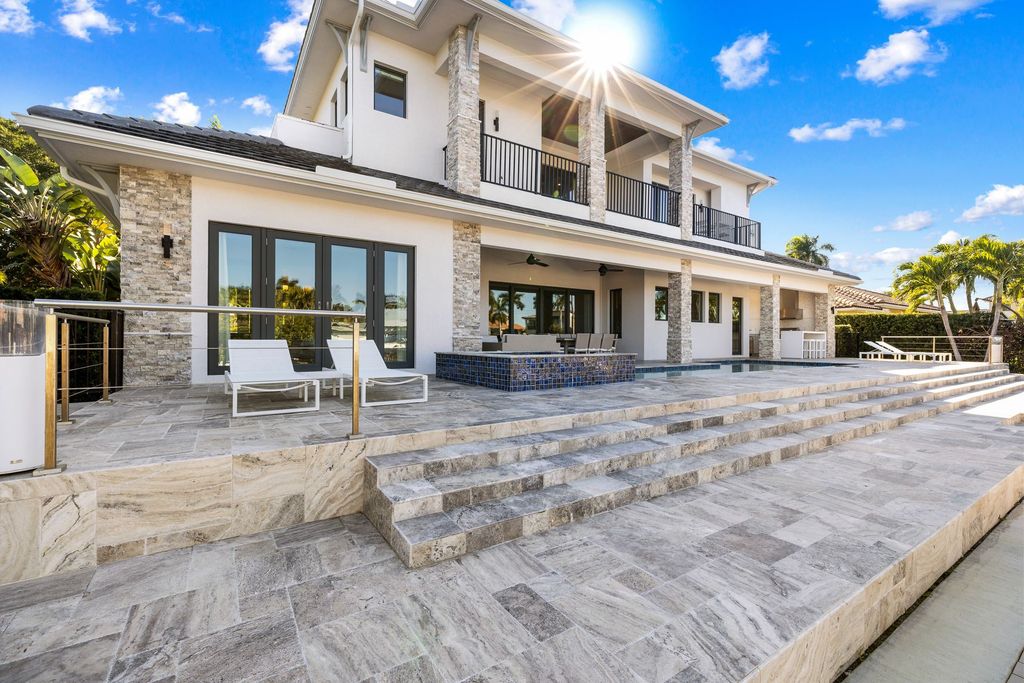The Home in Naples is a sleek estate with a spacious interior and exquisite finishes on every surface now available for sale. This home located at 1275 Wahoo Ct, Naples, Florida