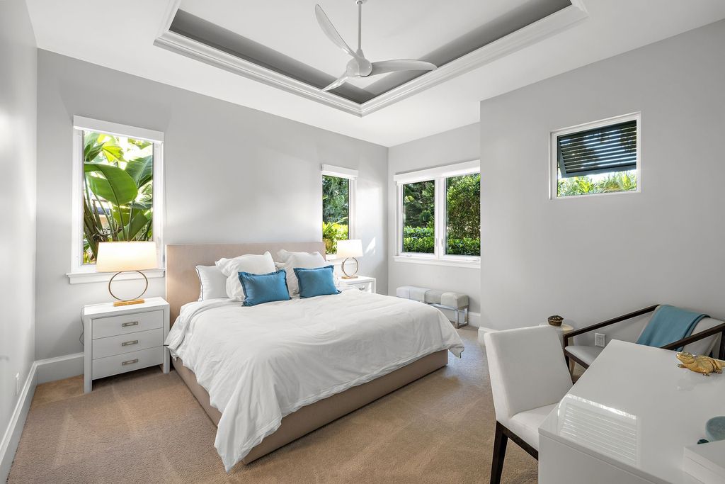 The Home in Naples is a sleek estate with a spacious interior and exquisite finishes on every surface now available for sale. This home located at 1275 Wahoo Ct, Naples, Florida