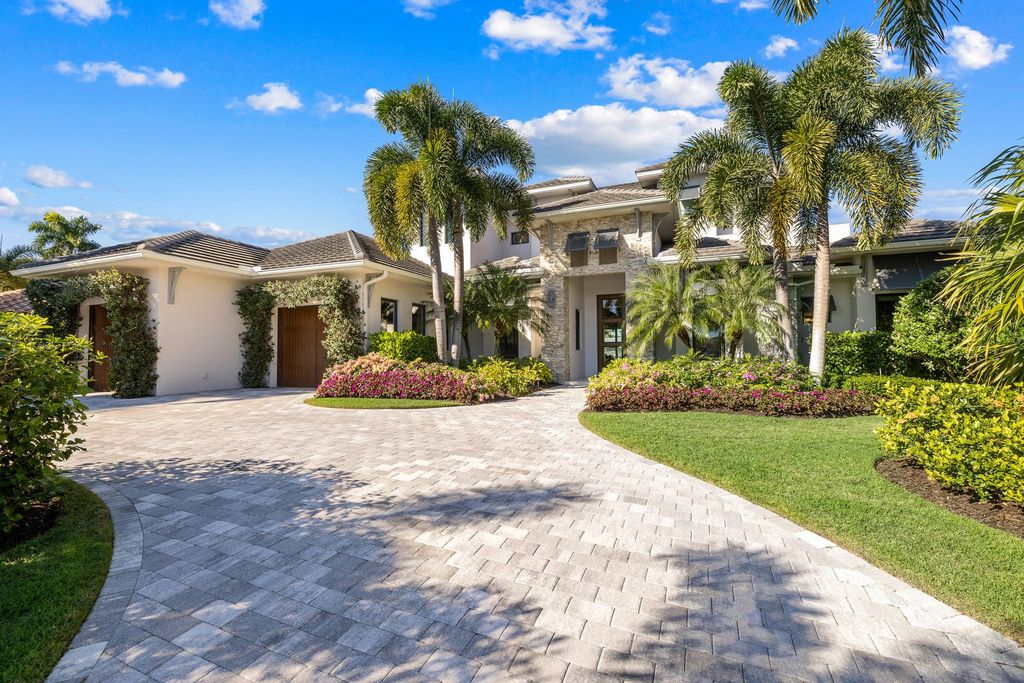 The Home in Naples is a sleek estate with a spacious interior and exquisite finishes on every surface now available for sale. This home located at 1275 Wahoo Ct, Naples, Florida