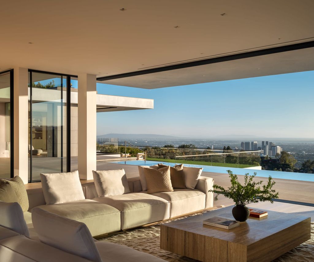 The Mansion in Beverly Hills is a serene architectural masterpiece sitting on the best lot in the ultra-exclusive Trousdale Estates enclave now available for sale. This home located at 620 Arkell Dr, Beverly Hills, California