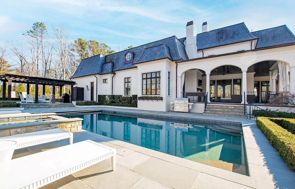 The Home in North Carolina is a luxurious home with classic design and impeccable detailing now available for sale. This home located at 2029 Giovanni Ct, Cary, North Carolina; offering 06 bedrooms and 09 bathrooms with 12,846 square feet of living spaces. 