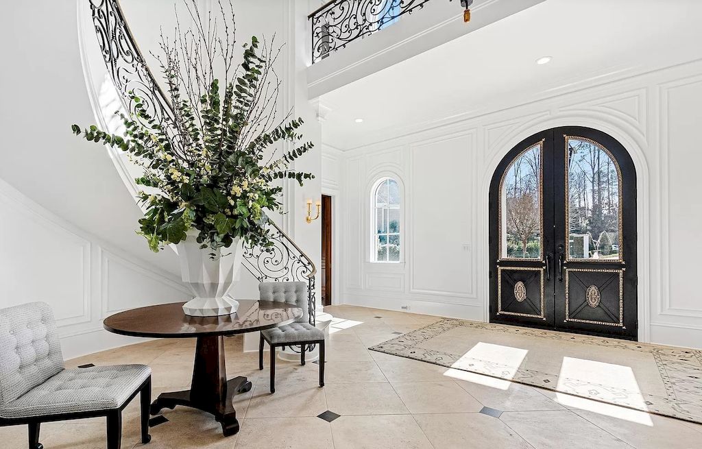 The Home in North Carolina is a luxurious home with classic design and impeccable detailing now available for sale. This home located at 2029 Giovanni Ct, Cary, North Carolina; offering 06 bedrooms and 09 bathrooms with 12,846 square feet of living spaces. 