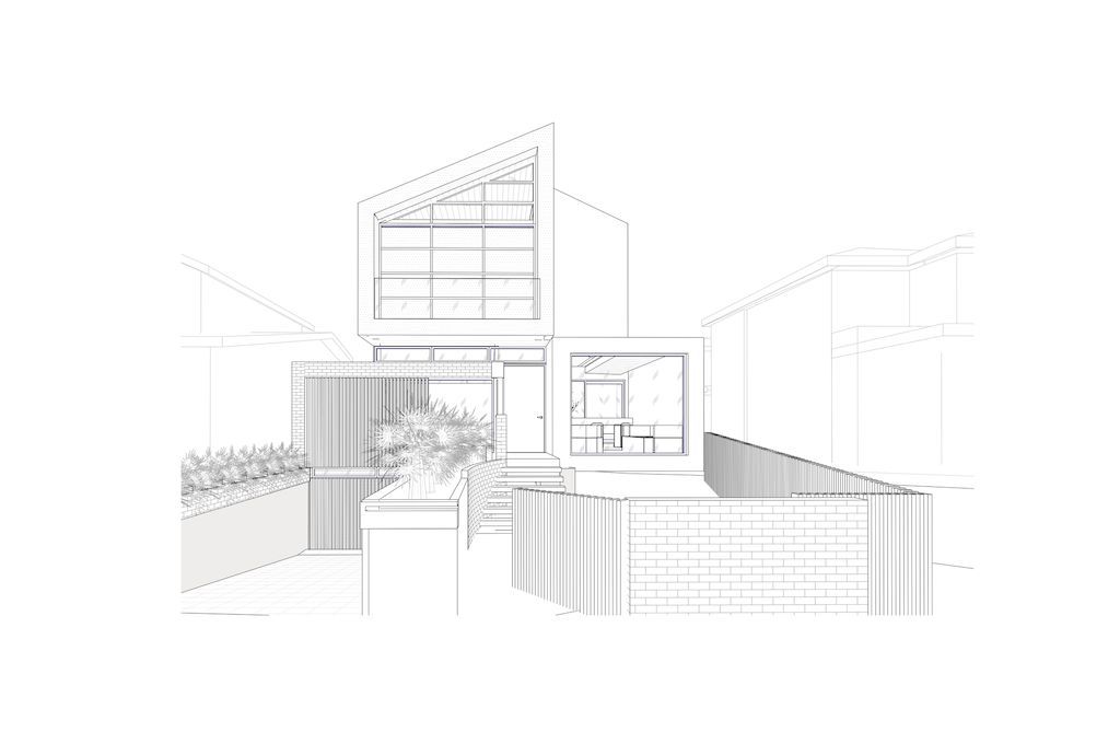 Modern Family Home, Kellett Street House by C.Kairouz Architects
