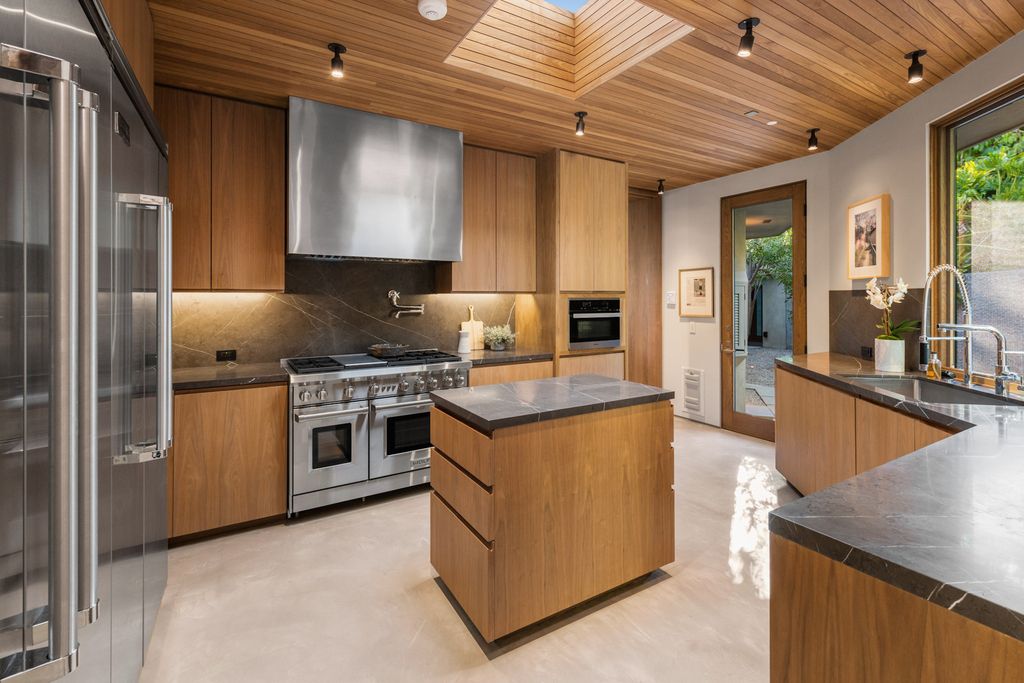 The Home in Beverly Hills is a true trophy of mid century modern design showcasing luxury, unparalleled scale and sophistication now available for sale. This home located at 960 N Alpine Dr, Beverly Hills, California