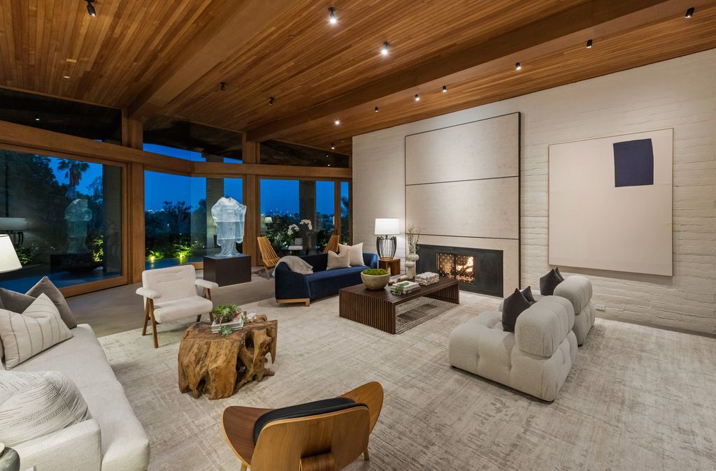 The Home in Beverly Hills is a true trophy of mid century modern design showcasing luxury, unparalleled scale and sophistication now available for sale. This home located at 960 N Alpine Dr, Beverly Hills, California