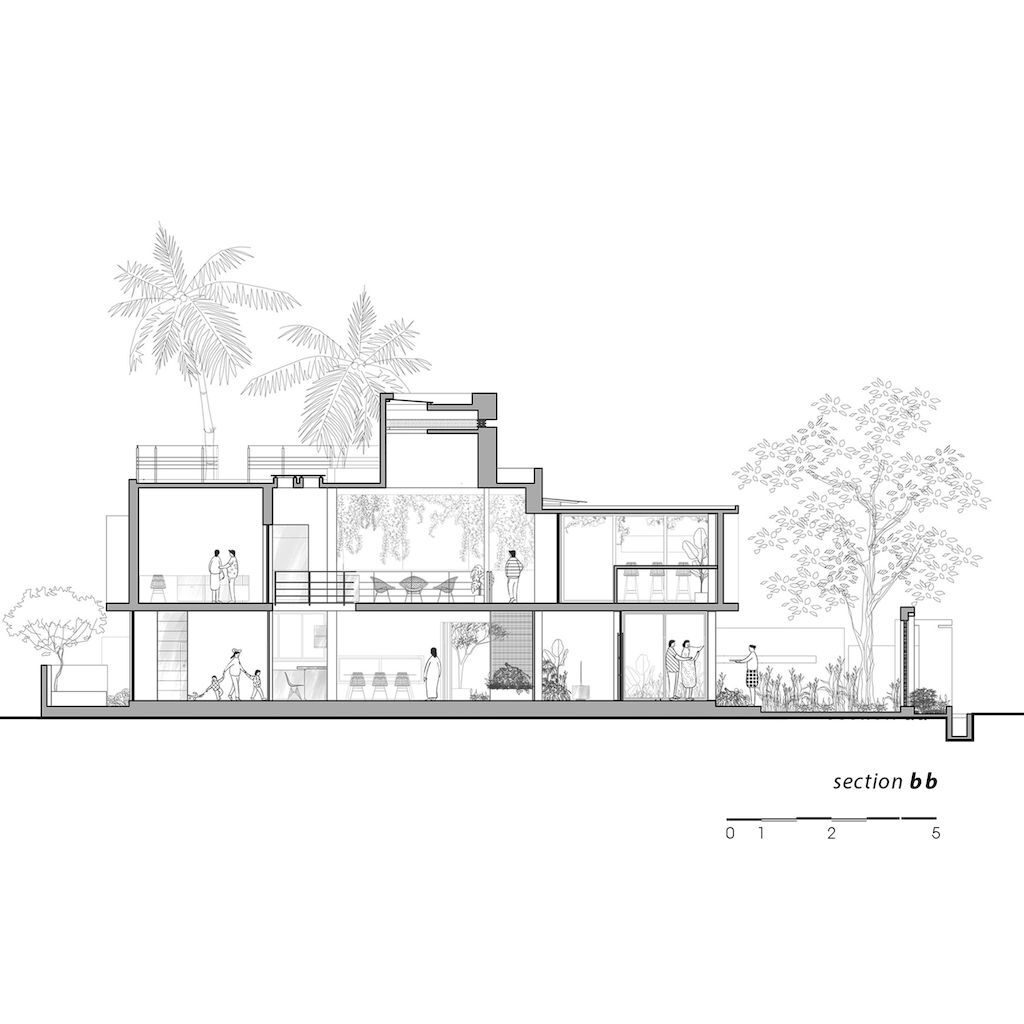 Buoyant Hue House, Simple yet Modern Home by Mindspark Architects