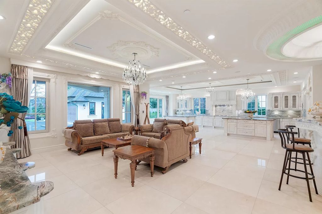 The Residence in Richmond is an exceptional grand-scale luxury residence with beautiful landscape, now available for sale. This home located at 4311 Tucker Ave, Richmond, BC V7C 1L9, Canada