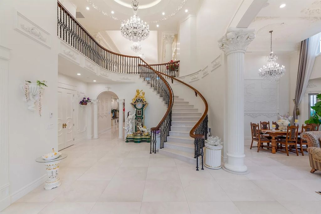 The Residence in Richmond is an exceptional grand-scale luxury residence with beautiful landscape, now available for sale. This home located at 4311 Tucker Ave, Richmond, BC V7C 1L9, Canada