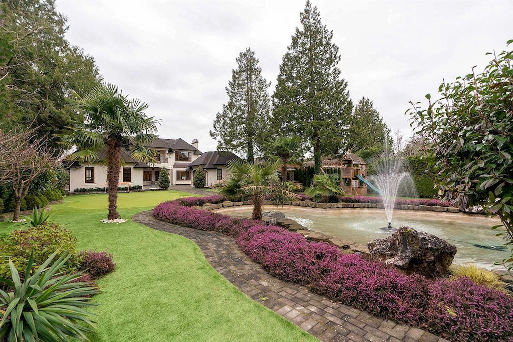 The Residence in Richmond is an exceptional grand-scale luxury residence with beautiful landscape, now available for sale. This home located at 4311 Tucker Ave, Richmond, BC V7C 1L9, Canada