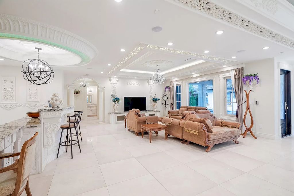 The Residence in Richmond is an exceptional grand-scale luxury residence with beautiful landscape, now available for sale. This home located at 4311 Tucker Ave, Richmond, BC V7C 1L9, Canada