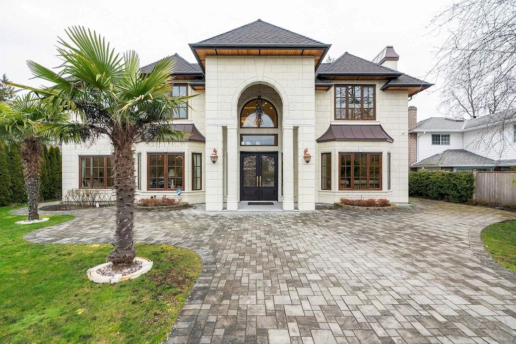 The Residence in Richmond is an exceptional grand-scale luxury residence with beautiful landscape, now available for sale. This home located at 4311 Tucker Ave, Richmond, BC V7C 1L9, Canada