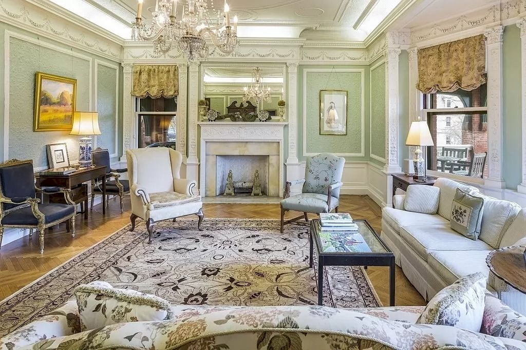The Home in Massachusetts is a luxurious home having elegant rooms with carved-oak staircase, cherry-paneled and oak-paneled walls now available for sale. This home located at 16 Fairmont Ave, Newton, Massachusetts; offering 07 bedrooms and 07 bathrooms with 8,542 square feet of living spaces.