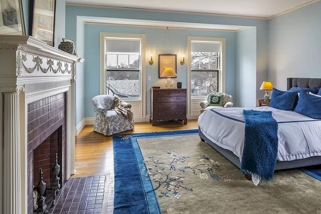 The Home in Massachusetts is a luxurious home having elegant rooms with carved-oak staircase, cherry-paneled and oak-paneled walls now available for sale. This home located at 16 Fairmont Ave, Newton, Massachusetts; offering 07 bedrooms and 07 bathrooms with 8,542 square feet of living spaces.