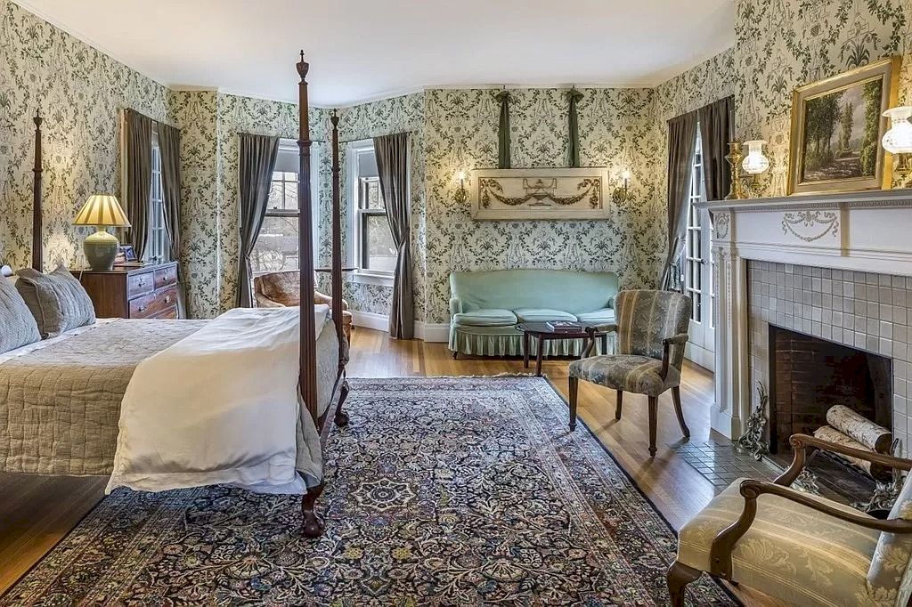 The Home in Massachusetts is a luxurious home having elegant rooms with carved-oak staircase, cherry-paneled and oak-paneled walls now available for sale. This home located at 16 Fairmont Ave, Newton, Massachusetts; offering 07 bedrooms and 07 bathrooms with 8,542 square feet of living spaces.