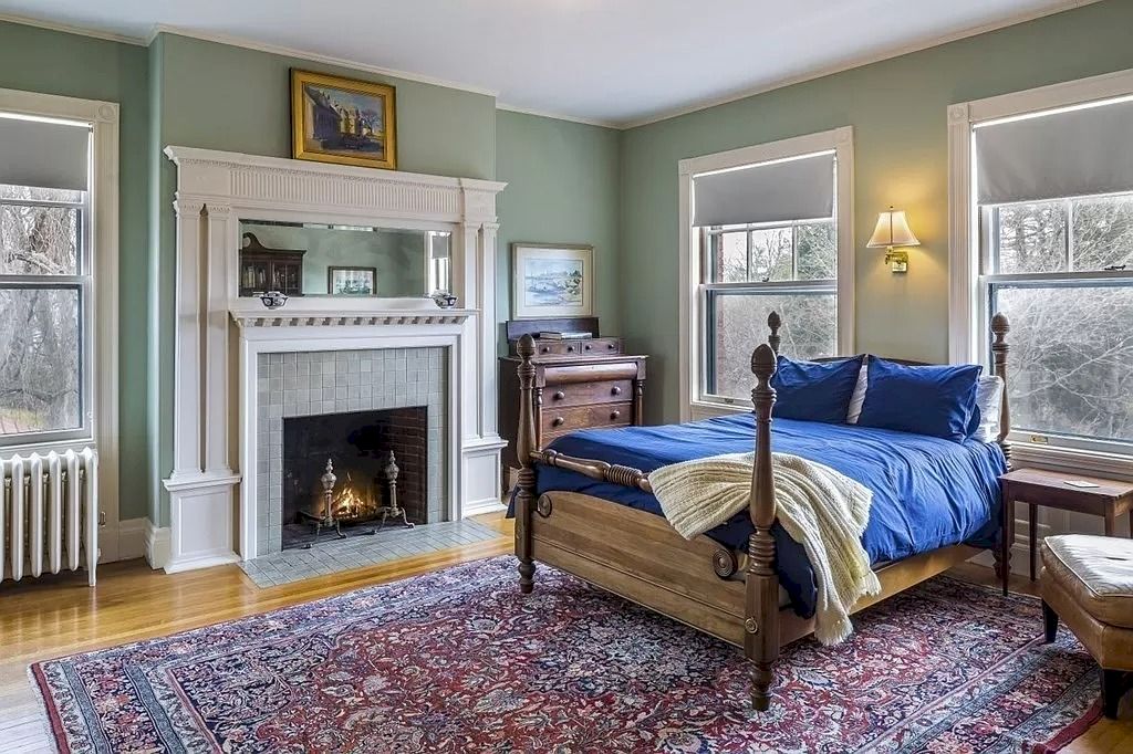 The Home in Massachusetts is a luxurious home having elegant rooms with carved-oak staircase, cherry-paneled and oak-paneled walls now available for sale. This home located at 16 Fairmont Ave, Newton, Massachusetts; offering 07 bedrooms and 07 bathrooms with 8,542 square feet of living spaces.