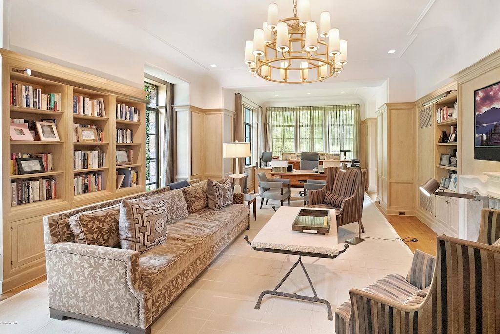 The Home in Connecticut is a luxurious home which is harmoniously combines modern and tradition aesthetics while using the finest materials and workmanship now available for sale. This home located at 15 Dairy Rd, Greenwich, Connecticut; offering 07 bedrooms and 13 bathrooms with 16,359 square feet of living spaces.