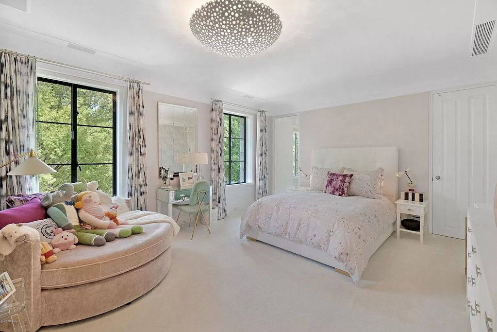 The Home in Connecticut is a luxurious home which is harmoniously combines modern and tradition aesthetics while using the finest materials and workmanship now available for sale. This home located at 15 Dairy Rd, Greenwich, Connecticut; offering 07 bedrooms and 13 bathrooms with 16,359 square feet of living spaces.