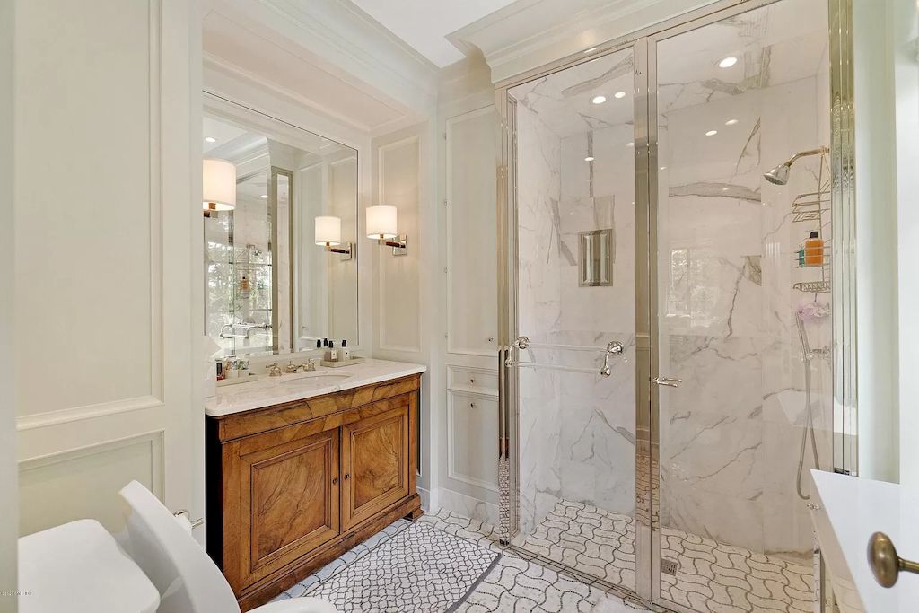 The Home in Connecticut is a luxurious home which is harmoniously combines modern and tradition aesthetics while using the finest materials and workmanship now available for sale. This home located at 15 Dairy Rd, Greenwich, Connecticut; offering 07 bedrooms and 13 bathrooms with 16,359 square feet of living spaces.