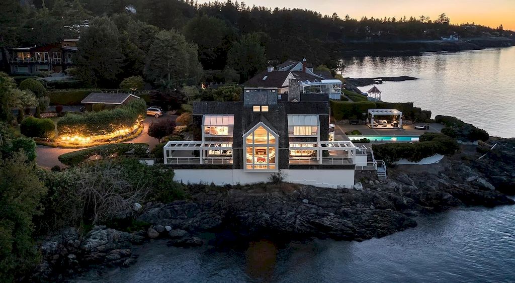 The Home in Saanich is an oceanfront oasis with abundant use of granite & quality construction, now available for sale. This home located at 4035 Locarno Ln, Saanich, BC V8N 3Z9, Canada