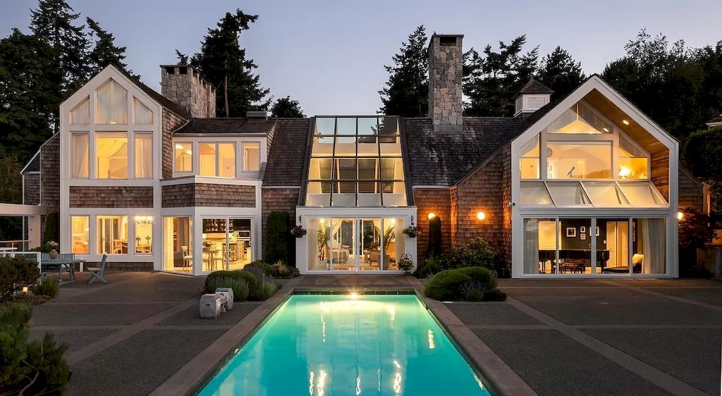 The Home in Saanich is an oceanfront oasis with abundant use of granite & quality construction, now available for sale. This home located at 4035 Locarno Ln, Saanich, BC V8N 3Z9, Canada
