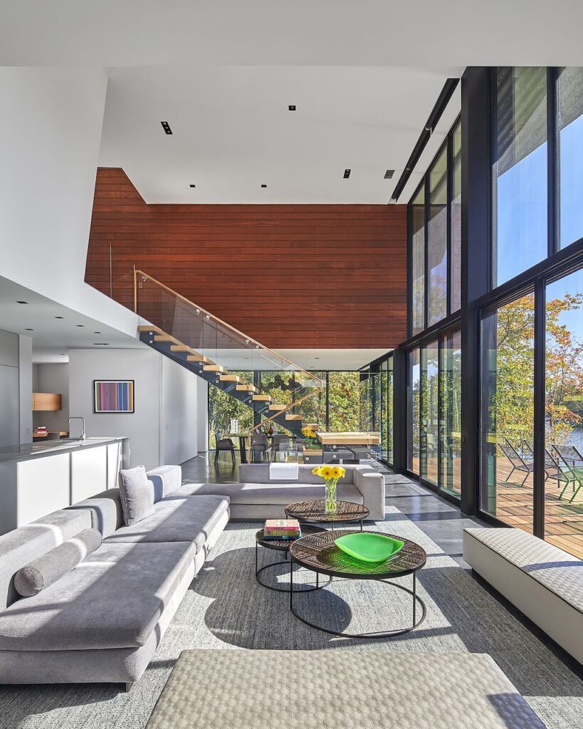GG House highlights the beautiful landscape by Robert Gurney Architect 13