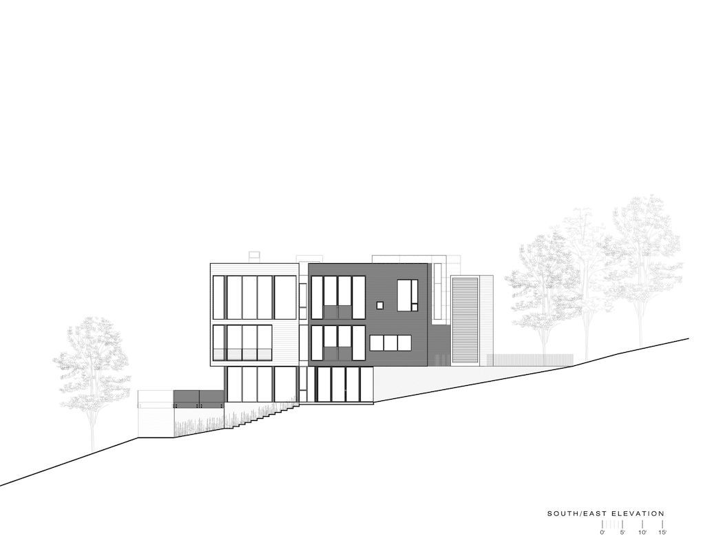 G+G House highlights the beautiful landscape by Robert Gurney Architect