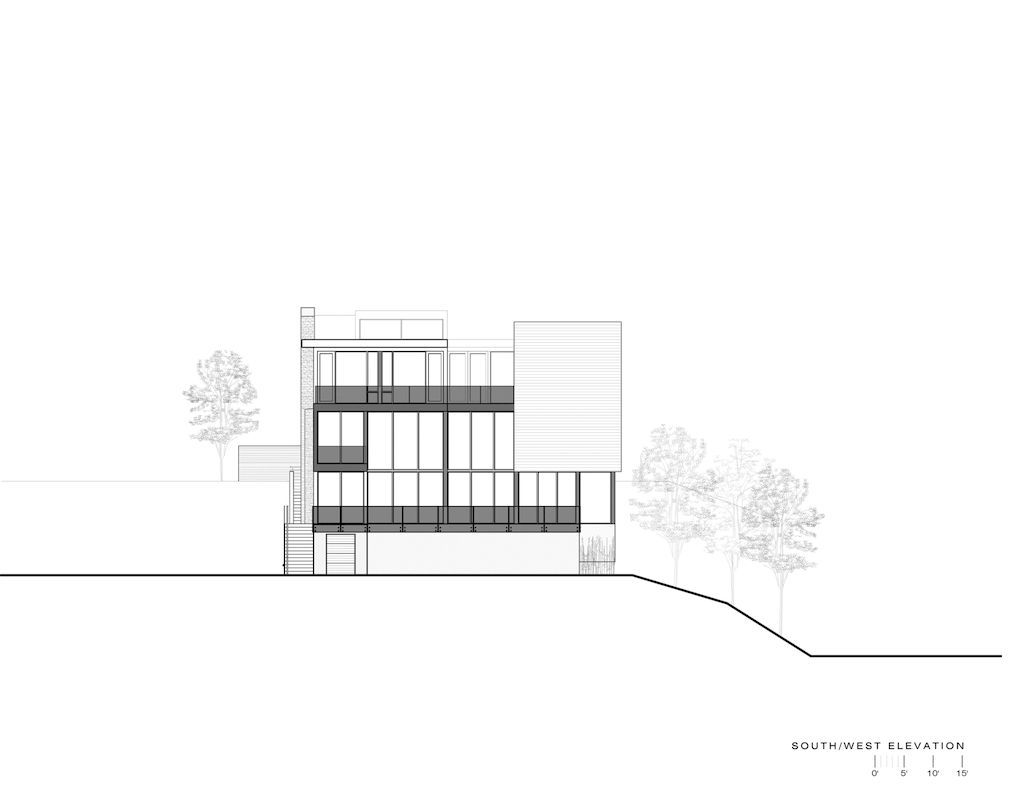 G+G House highlights the beautiful landscape by Robert Gurney Architect
