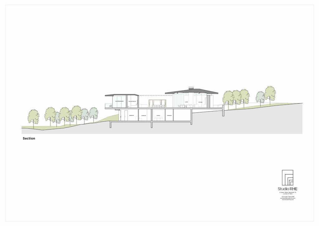 La Vinya Villa Luxury project with Stunning views to Nature by Studio RHE 1