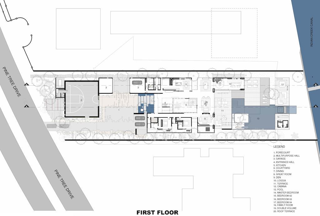 Pine Tree House takes indoor-outdoor living to the extreme by SAOTA