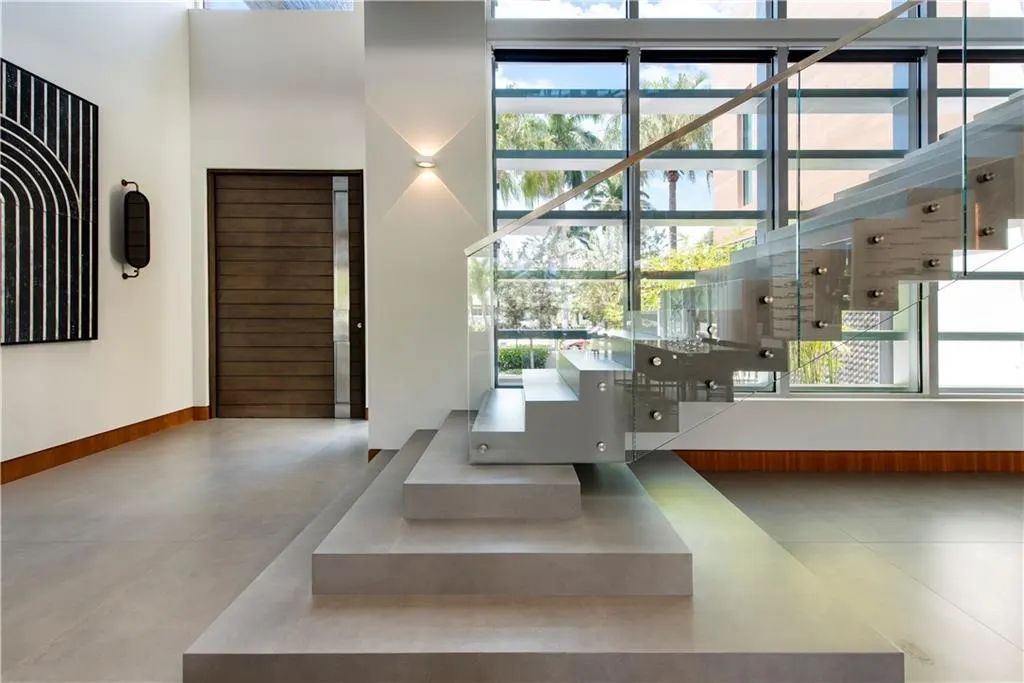 The Home in Fort Lauderdale is a gated waterfront mansion in the prestigious Las Olas Isles with the finest finishes now available for sale. This home located at 650 Royal Plaza Dr, Fort Lauderdale, Florida