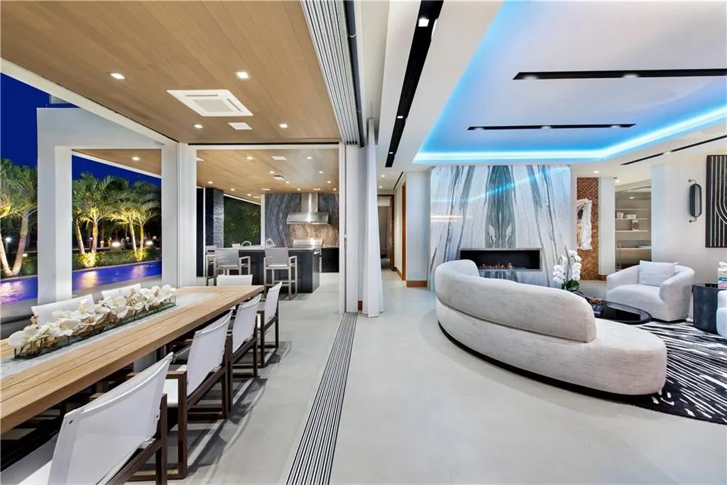 The Home in Fort Lauderdale is a gated waterfront mansion in the prestigious Las Olas Isles with the finest finishes now available for sale. This home located at 650 Royal Plaza Dr, Fort Lauderdale, Florida