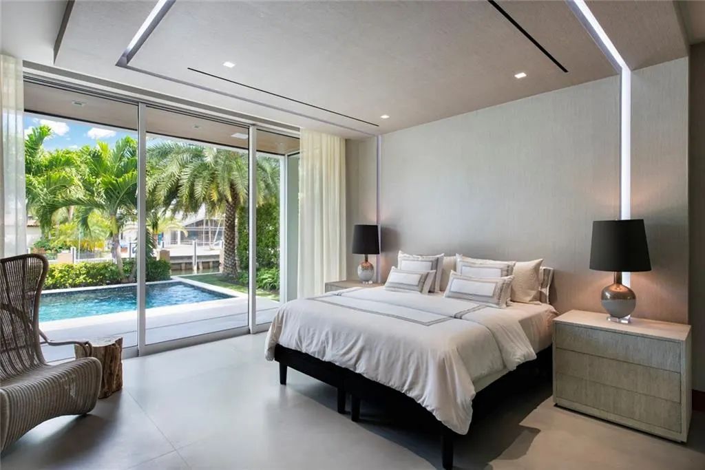 The Home in Fort Lauderdale is a gated waterfront mansion in the prestigious Las Olas Isles with the finest finishes now available for sale. This home located at 650 Royal Plaza Dr, Fort Lauderdale, Florida